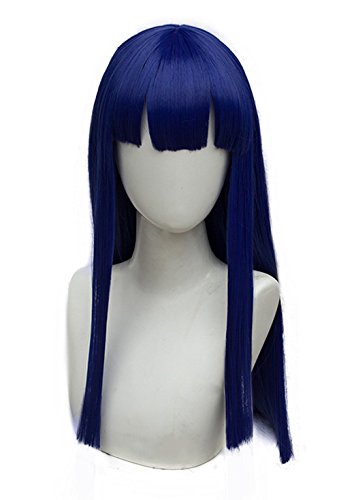 JCvCX Anime Popuko Pipimi Cosplay Wigs Costume Props with Hairnet (Pipimi)