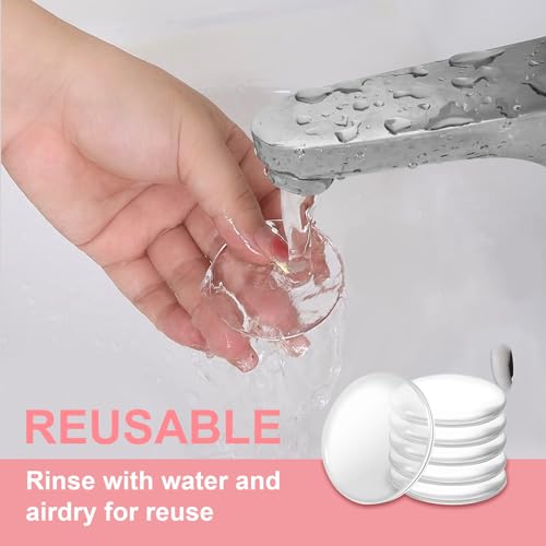 6 Stück Gummipuffer Selbstklebend, Türpuffer Transparent, türgriff schutz, türstopper gummi, Türstopper Wand Selbstklebend, Stoßdämpfend und geräuschlos, robust und langlebig