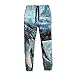 Inaayi Herren Jogginghose, Aquarell, Wal Ocean Gr. 36-41, Schwarz