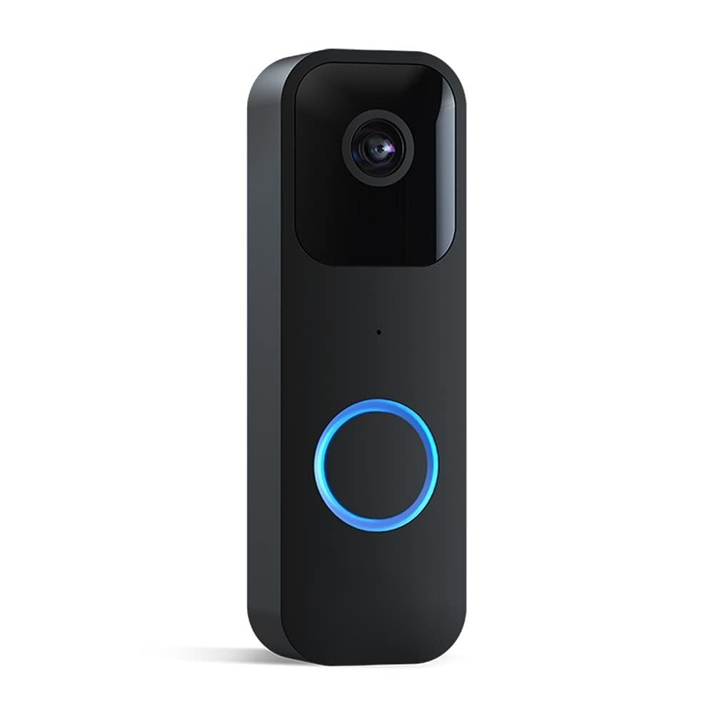 Blink Video Doorbell | Two-way audio, HD video, long-lasting battery life, motion detection, chime app (Black)