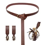 Cinturón medieval, botella de poción, riñonera, falda, senderismo, cinturón, bolsa de Halloween, accesorios renacentistas, juego de cosplay medieval, cinturón medieval, botella de poción, Cinturón 2
