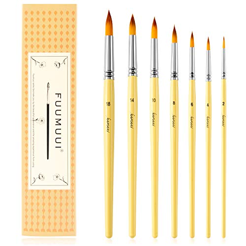 Buy Fuumuui Watercolor Brushes Professional Travel Paint Brush Set 3