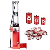 Pneumatic can crusher for recycling 12 Oz. and 16 Oz. Soda Beer Can Crusher Smasher Wall Mounted for