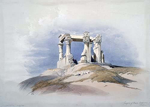 Tableau Temple de Wady Kardassy pour remplacer un mur blanc vide par une decoration elegante 60x90