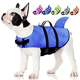 AOFITEE Dog Life Jacket Ripstop Dog Life Vest, Reflective Dog Safety Vest for Boating Swimming, Dog...