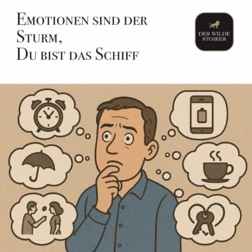 『Emotionen sind zwar der Sturm, aber Du bist das Schiff』のカバーアート
