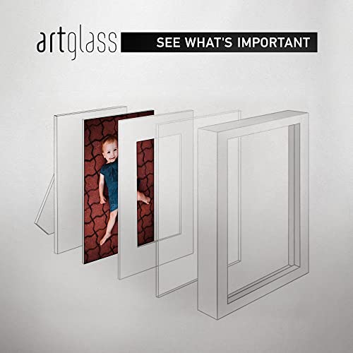 Groglass Anti-Reflective Premium Replacement Glass For Picture Frames, Artglass, 8 X 10, 20 X 25 Cm, 2 Pieces #TOP4