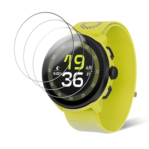 �y3���Z�b�g�zKONXISA for Suunto Run �p �t�B���� �����K���X �����ߗ� 9H�d�x �C�菝�h�~ ��U�h�~ �w��h�~ �C�A�[�� �ی�t�B����