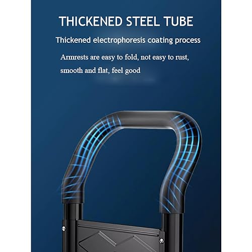 Carretilla plegable resistente 275kg capacidad miniatura 5