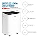 Dehumidifier 70 Pint 4500 Sq Ft, Dehumidifiers For Home. Dehumidifier With Drainage Hose In Basement Bathroom And Bedroom, Intelligent Humidity Control With 24-Hour Drying Timer