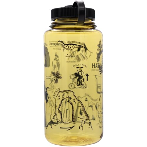 Image of Nalgene 32 oz Wide Mouth Water Bottle | BPA-Free, Durable & Leak Proof,