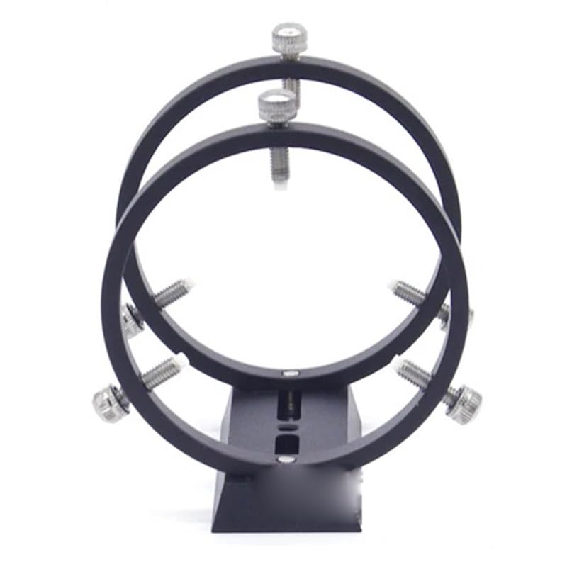Accesorios para telescopios astronómicos de 50mm con placa ecuatorial y anillos de 6 puntos 4