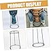 BIUDECO Sturdy African Drum Stand Designed for Beginners Metal Percussion Stand Essential Drum Kit Accessory