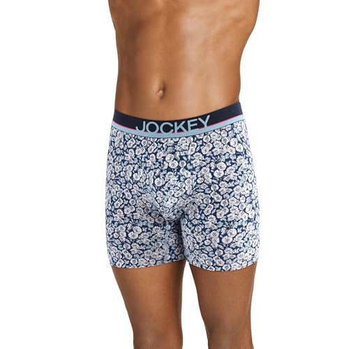 Image of Jockey Men's Underwear True Style 6 inch Boxer Brief - 3 Pack