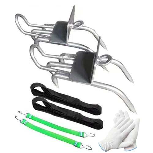 Tree-Climbing Shoes Set, Tree-Climbing Spikes, Anti-Slip & Portable, Cat Claw Shoes Set for Outdoor Activities/Tree Work