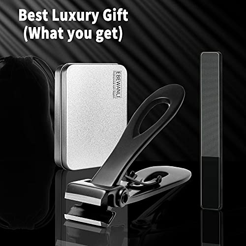 EBEWANLI Straight Nail Clipper, 17mm Wide Jaw Opening Extra Large Toenail Clippers for Thick Nails or Tough Fingernail & Ingrown Toenail, Heavy Duty Thick Toenail Clippers for... - Image 7