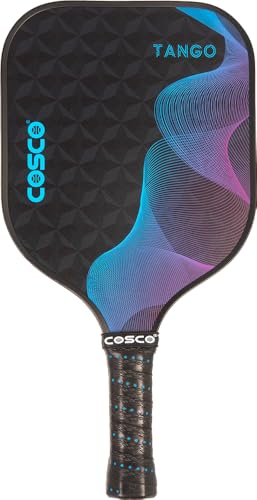 Image of COSCO Tango Pickle bat Blue - Lightweight, Durable, Pink Paddle for Enhanced Control and Power - Ideal for Beginners & Advanced Players