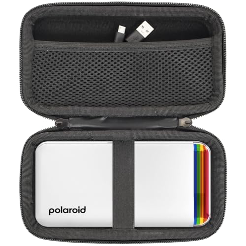 YIIWAY Estuche Duro Funda Case Compatible con Polaroid Hi-Print - 2nd Generation Impresora de Bolsillo Bluetooth, Funda Solo - Negro YC82002