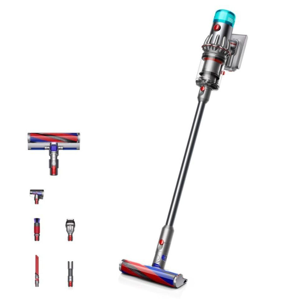 Dyson V12 Origin Grau/Nickel 545W