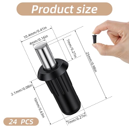 Pasador con resorte para puerta 23 Imagen adicional