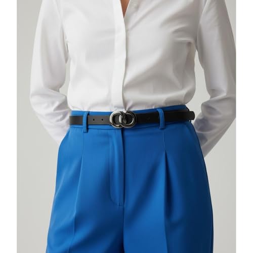 Image of CRUSSET Stylish Faux Leather Waist Belt for Women -Jeans & Dresses - Fashionable & Comfortable