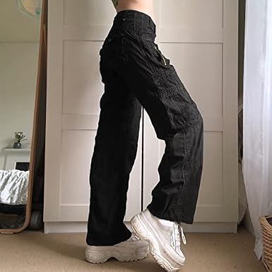 Amazon.com: Women Gothic Cargo Pants 