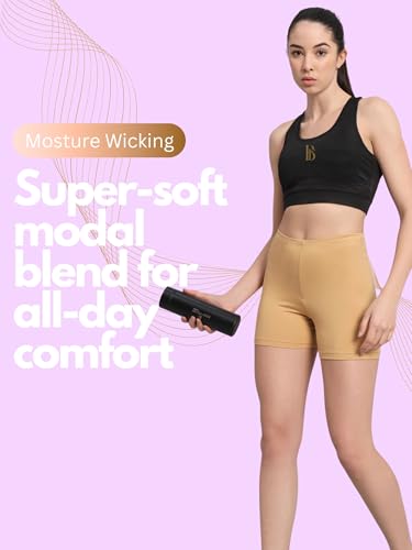 Image of Women's Workout Yoga Athletic Running Dance Gym Shorts High Waist Cheerleader Volleyball Short Pants Skin