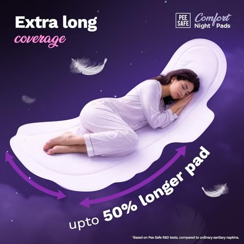 Image of Pee Safe Comfort Night Pads XXXXL 2 Pads - 405mm | 76% Longer