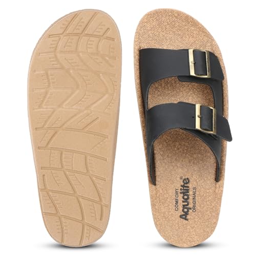 Image of Aqualite PG-113 Men's Ethic Slipper with Comfortable Cushion Insole|Ethic Slipper for Men's