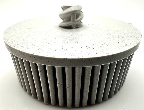 Image of 10 Pack 2 inch 120 Grit White R-Type Bristle Disc | Ceramic-Aluminum Oxide Abrasive Bristle Disc with Quick Change Roll Lock | Pack of 10 | White