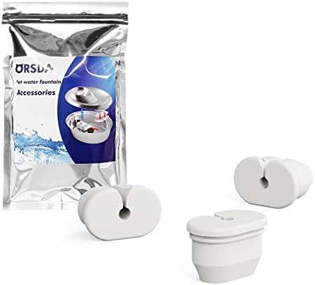 ORSDA Cat Water Fountain Replacement for D30 2L/67oz (Silicone Stopper)