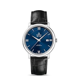Omega De Ville Prestige Blue Dial Mens Watch 424.13.40.20.03.001