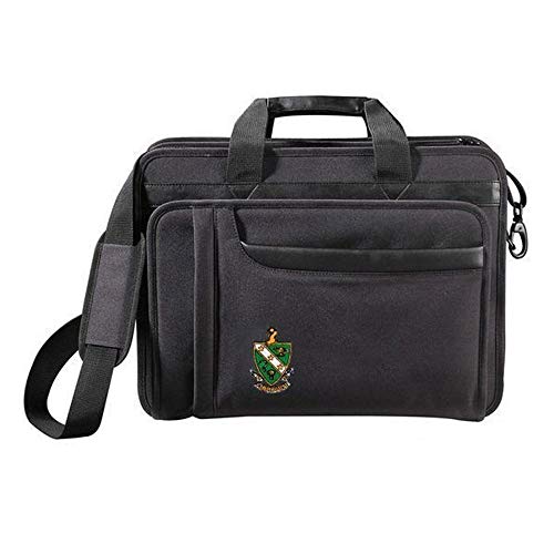 FarmHouse Fraternity Crest - Shield Briefcase Attache Black