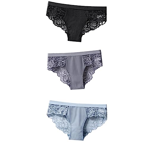 Culotte femme confort total en dentelle souple anti-irritation