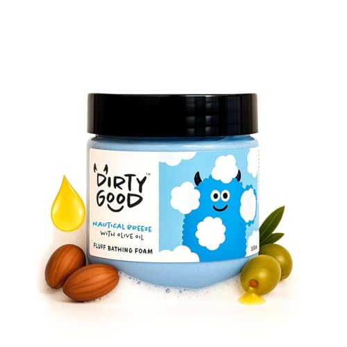 Image of Dirty Good Kids Body Wash 150g - Nautical Breeze | Bath Wash for Boys & Girls 3+ Years | Gentle & pH Balanced | Olive Oil & Shea Butter | Sulphate, Paraben & Phthalates Free