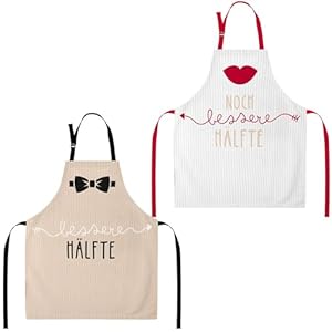 Gruss & Co Schürzen-Set Bessere Hälfte (2er Set)