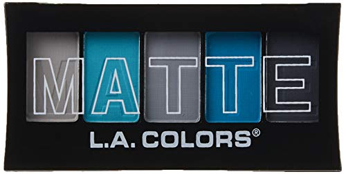 L.A. Colors CEM474 5 Color Matte Eyeshadow, Blue Denim thumb #1