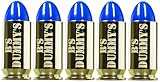 B-Unique Enterprises, Inc. B's Dry Fire Snap Caps - Dummy .45 ACP Training Caps (5 Pack) (Blue Brass)