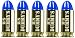 B-Unique Enterprises, Inc. B's Dry Fire Snap Caps - Dummy .45 ACP Training Caps (5 Pack) (Blue Brass)
