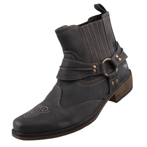 MUSTANG Herren Stiefel Westernstiefelette