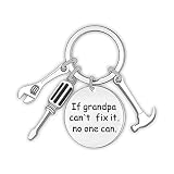 Father’s Day Gifts Grandpa Keychain From Grandson Granddaughter Dad Gifts Keychain for Easter Christ