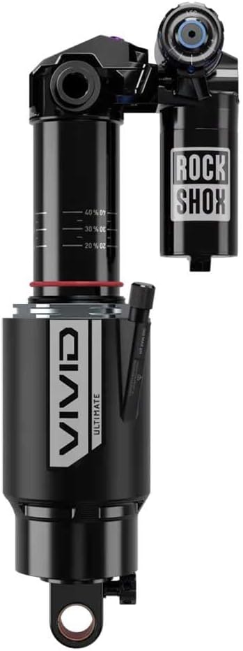 RockShox Vivid Ultimate RC2T Air Rear Shock 210x52.5mm with DebonAir Technology, TouchDown RC2 Damping, Adjustable Hydraulic Bottom-Out, Rebound & High-Speed Compression | bike-rear-suspension-shocks