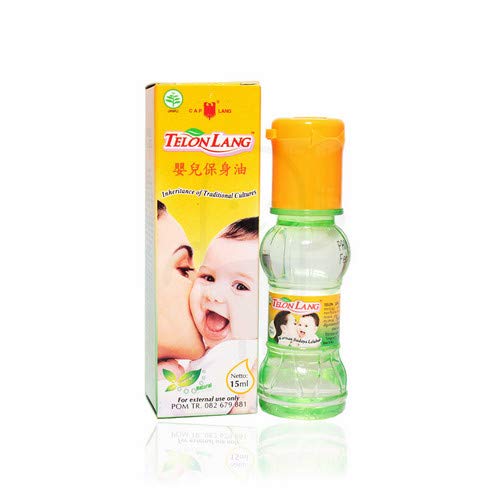 Cap Lang Minyak Telon Oil, 15 Ml (Pack of 4)