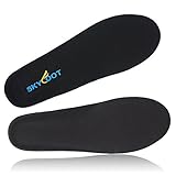 Skyfoot Orthotic Insoles for Flat Feet Plantar Fasciitis Shoe Inserts, Arch Support, Relieve Feet, Heel Pain and Pronation for Men and Women (M - Women’s 9.5-11 | Men’s 8.5-10)