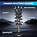 LEDKINGDOMUS Front Complete Strut Rear Shocks and Coil Spring Assembly Compatible with 2007-2019 Chevy Tahoe, 2007-2019 GMC Yukon, 2007-2013 Chevy Avalanche