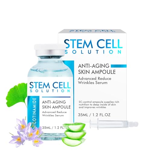 Stem Cell Serum for Face, Anti Aging Microneedling Serum Uses with or without Micro Needling,