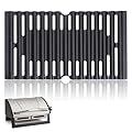 BBQ-PLUS Cooking Grate for Cuisinart Grillster Portable Gas Grill Accessories, Porcelain Enamel Grill Grid Replacement Part for Cuisinart CGG-059A
