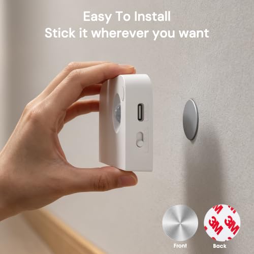 Image of L LOHAS LED Motion Sensor Night Light, Stair Lights Indoor, 1000mAh, 6 Pack