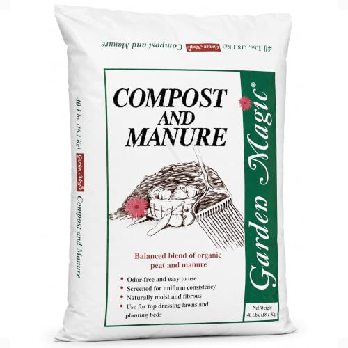 Michigan Peat Garden Magic Odor-Free Compost & Manure...