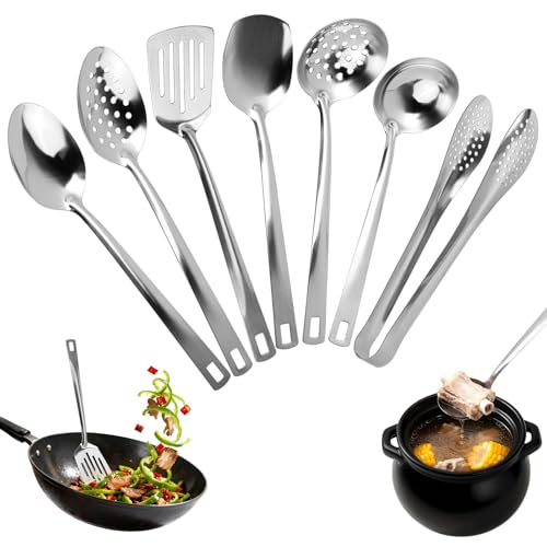 7 Pcs Kitchen Utensils Set Cooking Utensils Set Stainless Steel